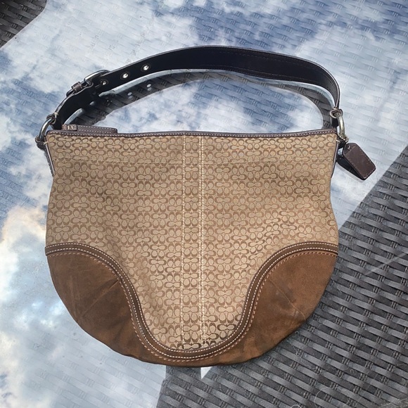 Coach purse authentic shoulder bag - Picture 1 of 5